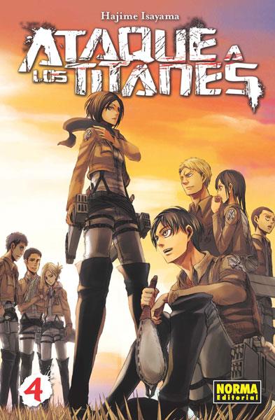 ATAQUE A LOS TITANES 4 | 9788467911503 | ISAYAMA, HAJIME