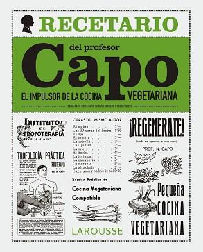 RECETARIO DEL PROFESOR CAPO  EL IMPULSOR DE LA COCINA VEGETARIANA, EL  | 9788416641055 | FREIXES, SERGI