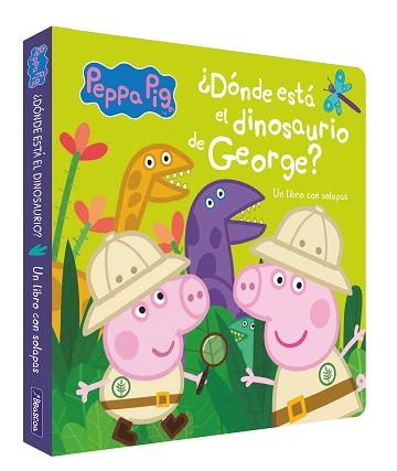 DONDE ESTA EL DINOSAURIO DE GEORGE   PEPPA PIG. PEQUEÑAS MANITAS) | 9788448859060 | HASBRO, EONE,