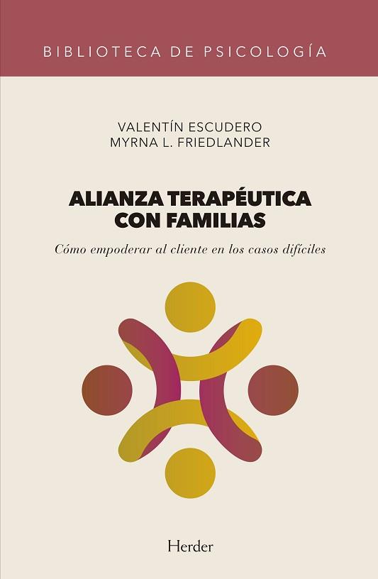 ALIANZA TERAPEUTICA CON FAMILIAS | 9788425441684 | ESCUDERO, VALENTIN / FRIEDLANDER, MYRNA L