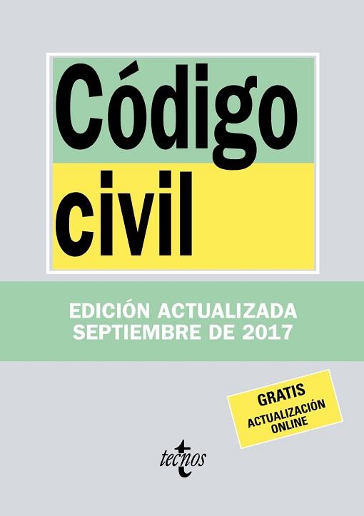 CODIGO CIVIL | 9788430971763 | EDITORIAL TECNOS