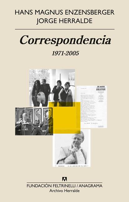 CORRESPONDENCIA | 9788433919533 | HERRALDE GRAU, JORGE / ENZENSBERGER, HANS MAGNUS