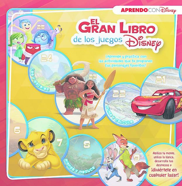 GRAN LIBRO DE LOS JUEGOS DISNEY, EL  | 9788416931064 | DISNEY