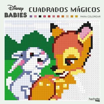 CUADRADOS MAGICOS PARA COLOREAR  DISNEY BABIES | 9788417240592 | VARIOS AUTORES