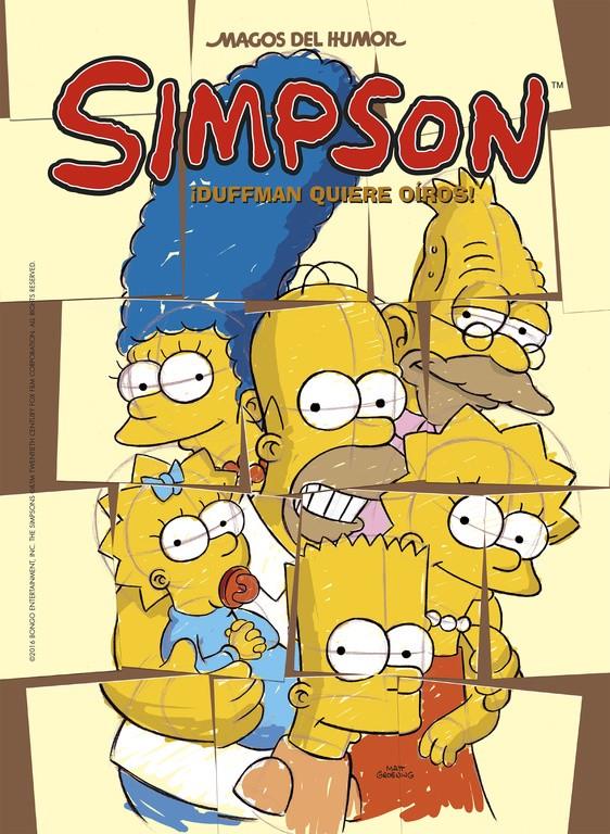 DUFFMAN QUIERE OIROS  (MAGOS DEL HUMOR SIMPSON 52) | 9788466659024 | GROENING, MATT 