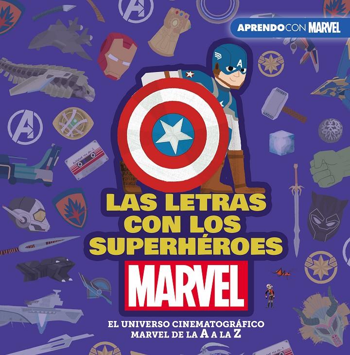 LETRAS CON LOS SUPERHEROES MARVEL | 9788417630386