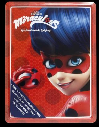 MIRACULOUS LAS AVENTURAS DE LADYBUG. CAJA METÁLICA | 9788408175810 | MIRACULOUS