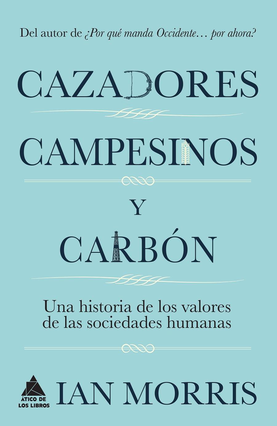 CAZADORES  CAMPESINOS Y CARBON | 9788416222216 | MORRIS, IAN