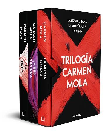 TRILOGIA CARMEN MOLA (PACK CON: LA NOVIA GITANA | LA RED URPURA | LA NENA) | 9788466358019 | MOLA, CARMEN