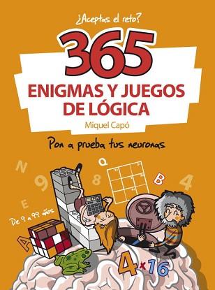 365 ENIGMAS Y JUEGOS DE LOGICA  | 9788484412267 | CAPO, MIQUEL 