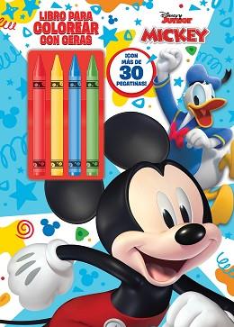 MICKEY  LIBRO PARA COLOREAR CON CERAS | 9788418940217 | DISNEY