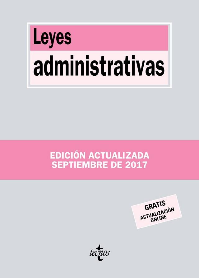 LEYES ADMINISTRATIVAS | 9788430971824 | EDITORIAL TECNOS