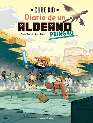 MINECRAFT DIARIO DE UN ALDEANO PRINGAO  COMIC | 9788408277729 | CUBE KID