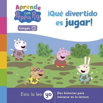 PEPPA PIG  LECTOESCRITURA  APRENDE LENGUA CON PEPPA PIG. ¡QUÉ DIVERTIDO ES JUGA | 9788448863784 | HASBRO / EONE