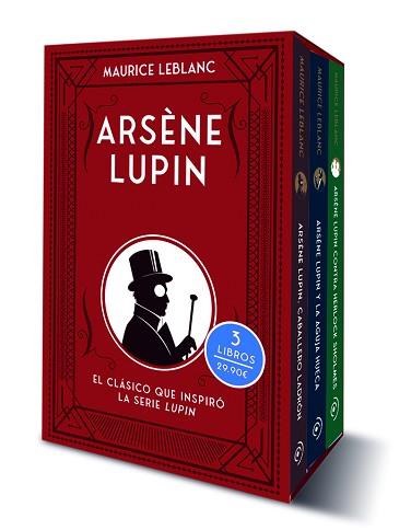 ESTUCHE COLECCION ARSENE LUPIN | 9788419004628 | LEBLANC, MAURICE