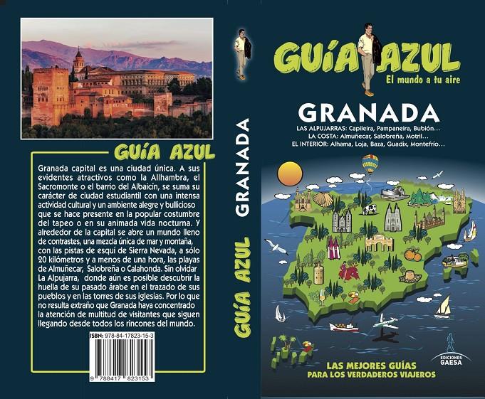 GRANADA GUIA AZUL | 9788417823153 | MONREAL, MANUEL / MAZARRASA, LUIS