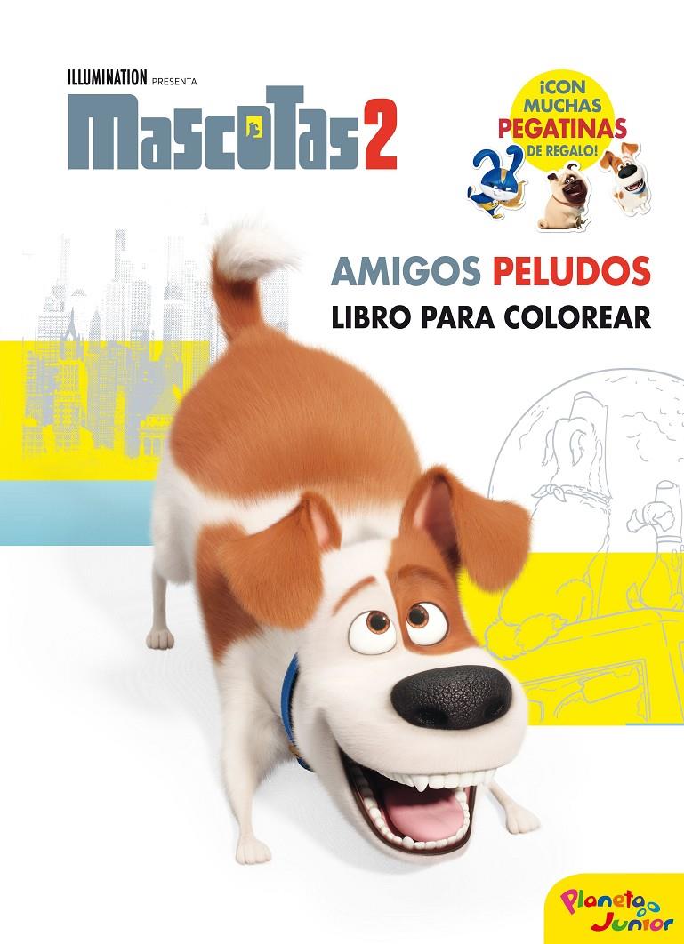 MASCOTAS 2 AMIGOS PELUDOS PARA COLOREAR | 9788408210658 | UNIVERSAL STUDIOS