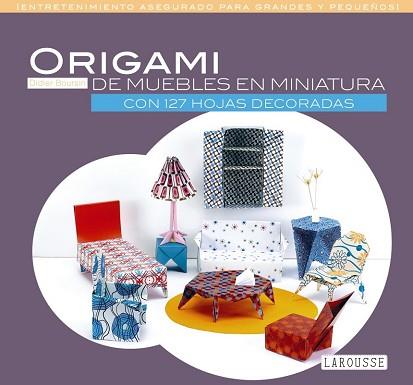 ORIGAMI DE MUEBLES EN MINIATURA | 9788416368785