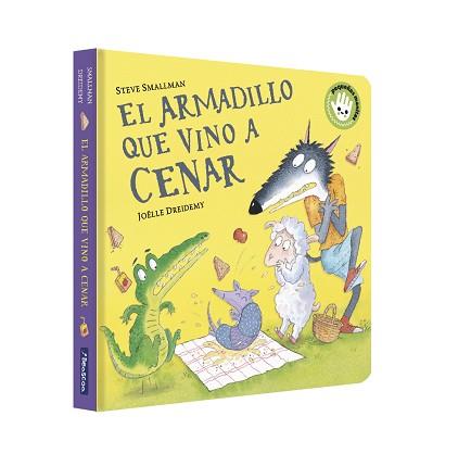 ARMADILLO QUE VINO A CENAR, EL (LA OVEJITA QUE VINO A CENAR. LIBRO DE CARTÓN) | 9788448867959 | SMALLMAN, STEVE