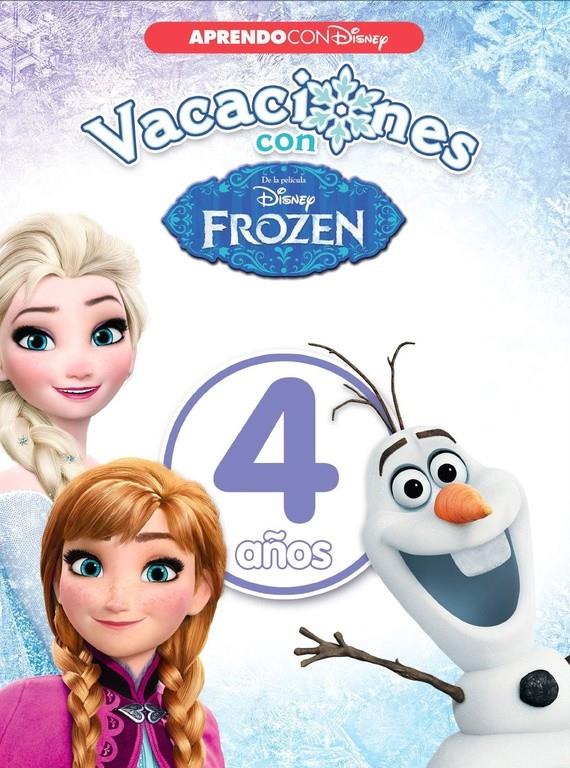 VACACIONES CON FROZEN 4 AÑOS (APRENDO CON DISNEY) | 9788416548453 | DISNEY