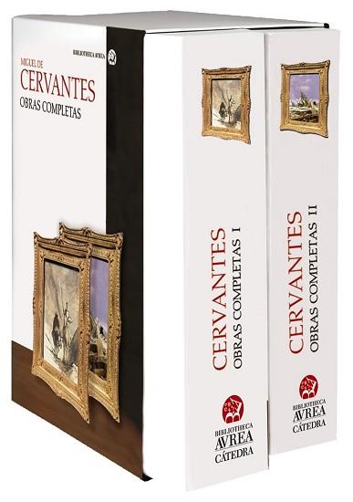 ESTUCHE OBRAS COMPLETAS CERVANTES VOLS  I Y II | 9788437635330 | CERVANTES, MIGUEL DE