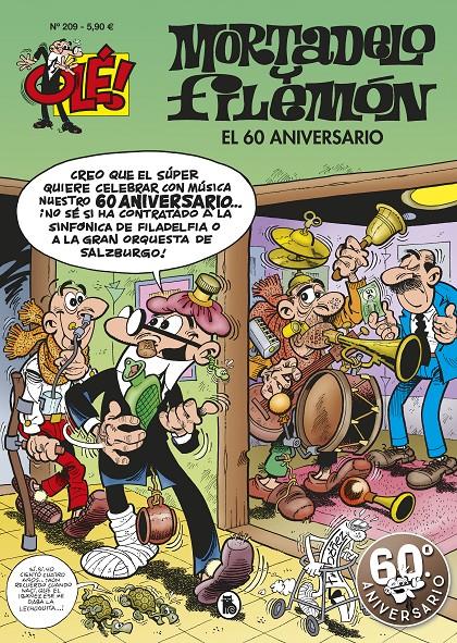 60 ANIVERSARIO, EL  OLE  MORTADELO 209 | 9788402421661 | IBAÑEZ, FRANCISCO