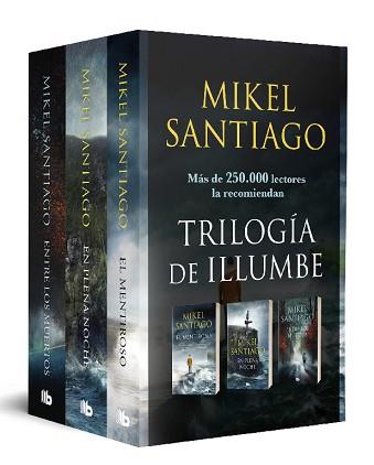 TRILOGIA DE ILLUMBE  PACK CON: EL MENTIROSO | EN PLENA NOCHE | ENTRE LOS MUERTOS | 9788413146508 | SANTIAGO, MIKEL