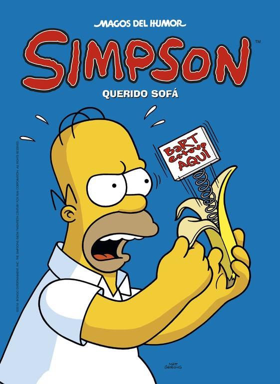 QUERIDO SOFA (MAGOS DEL HUMOR SIMPSON 49) | 9788466658621 | GROENING, MATT 