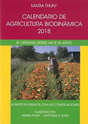 CALENDARIO DE AGRICULTURA BIODINAMICA 2018 | 9788492843770 | THUN, MARIA