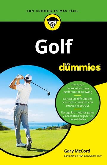 GOLF PARA DUMMIES | 9788432905544 | MCCORD, GARY