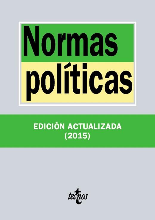 NORMAS POLITICAS | 9788430966097 | EDITORIAL TECNOS