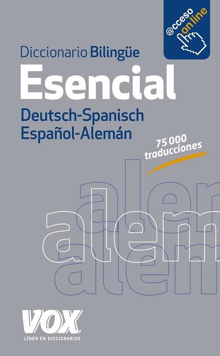 DICCIONARIO ESENCIAL ALEMAN-ESPAÑOL DEUTSCH-SPANISCH | 9788499742014 | LAROUSSE EDITORIAL