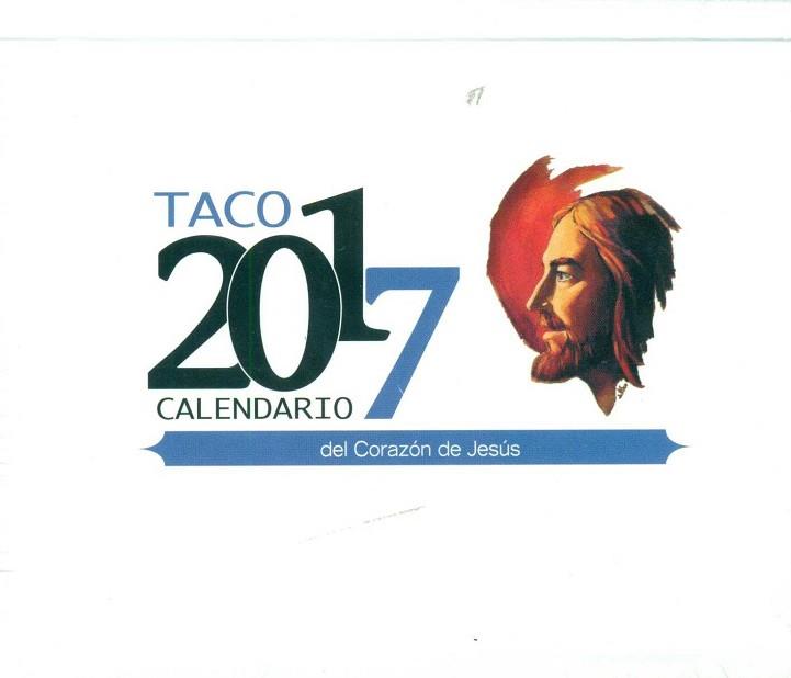 TACO CALENDARIO 2017 CORAZON DE JESUS | 9788427138285 | AAVV