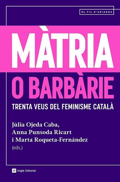 MATRIA O BARBARIE | 9788410112094 | AUTORS, DIVERSOS