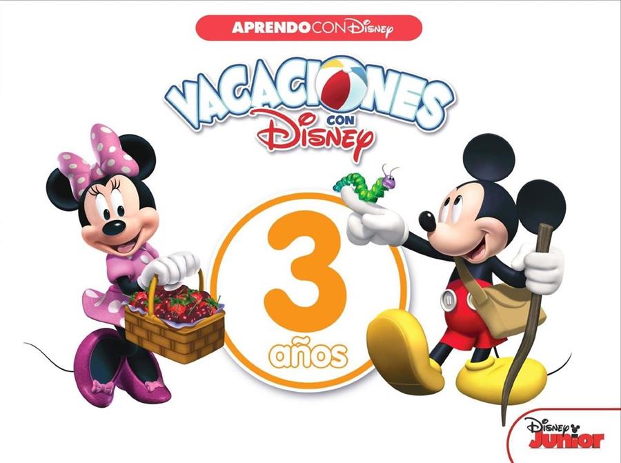 VACACIONES CON DISNEY.3 AÑOS (APRENDO CON DISNEY) | 9788416548477 | DISNEY