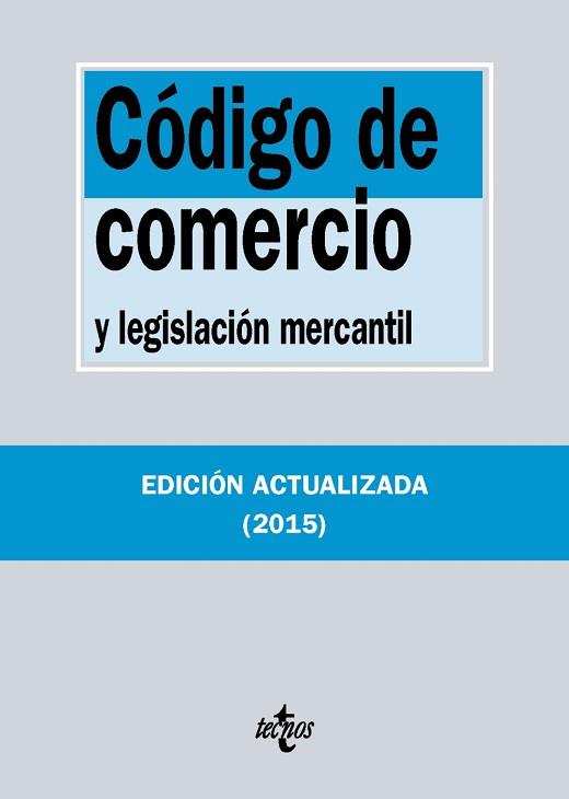 CODIGO DE  COMERCIO  | 9788430966103 | EDITORIAL TECNOS