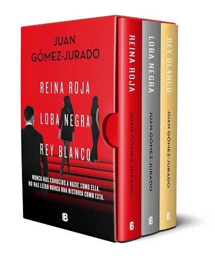 TRILOGIA REINA ROJA (EDICION PACK CON: REINA ROJA | LOBA NEGRA | REY BLANCO) | 9788466670227 | GOMEZ-JURADO, JUAN