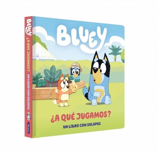 BLUEY  LIBRO DE CARTON CON SOLAPAS  ¿A QUE JUGAMOS? | 9788448870089 | BLUEY