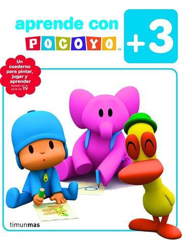 APRENDE CON POCOYO +3 | 9788408086161 | ZINKIA