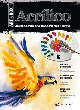 ART BOX ACRILICO KIT LIBRO LAMINAS MATERIAL | 9788434214002 | EQUIPO PARRAMÓN