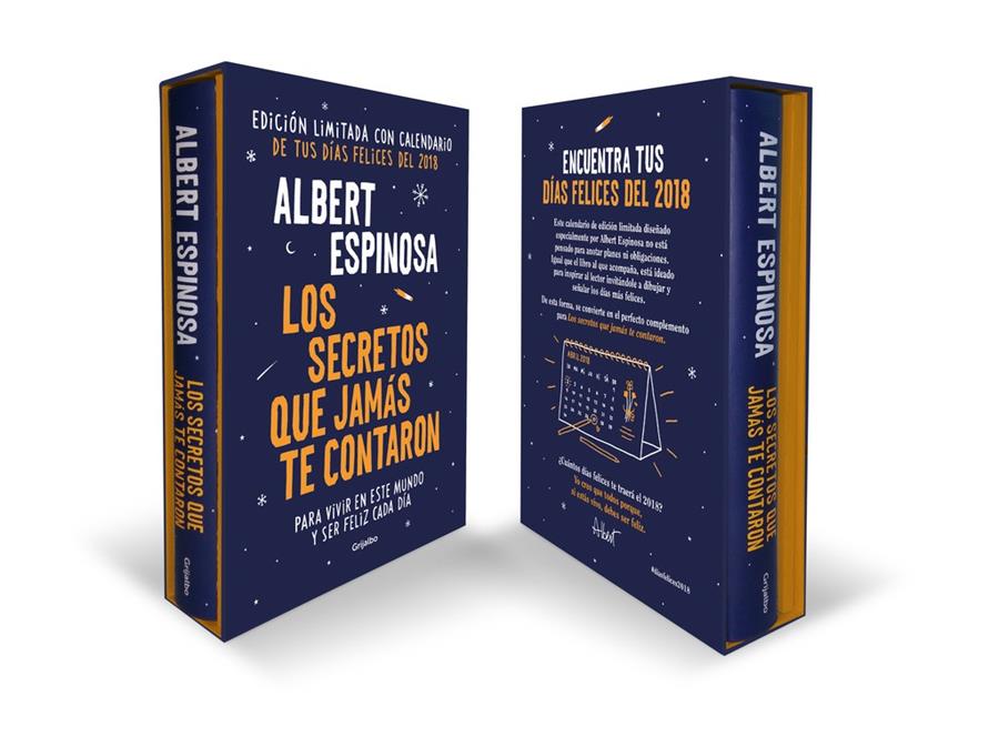 SECRETOS QUE JAMAS TE CONTARON, LOS  EDICION ESPECIAL CON CALENDARIO 2018  | 9788425355905 | ESPINOSA, ALBERT 