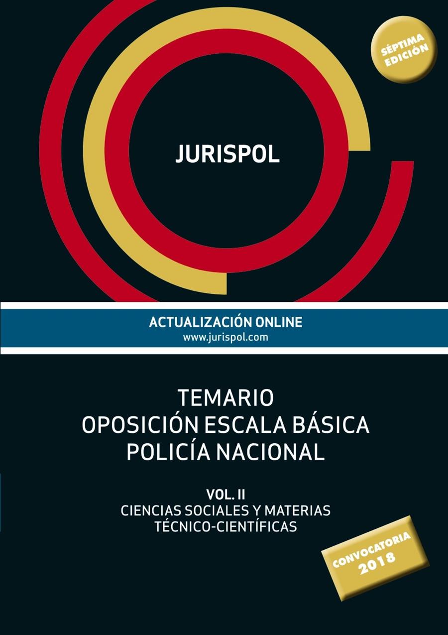 TEMARIO OPOSICION ESCALA BASICA POLICIA NACIONAL | 9788430974382 | JURISPOL / RIUS DIEGO, FRANCISCO J.