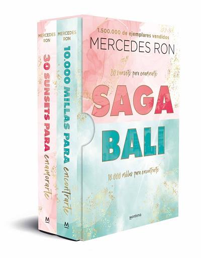 ESTUCHE SAGA BAL  30 SUNSETS PARA ENAMORARTE | 10.000 MILLAS PARA ENCONTRARTE | 9788419848215 | RON, MERCEDES