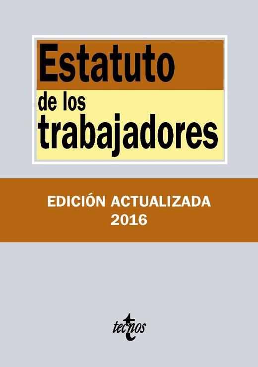 ESTATUTO DE LOS TRABAJADORES | 9788430970131