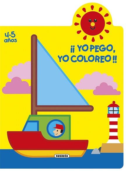 ¡YO PEGO, YO COLOREO! 4-5 AÑOS | 9788467780673 | BUSQUETS, JORDI