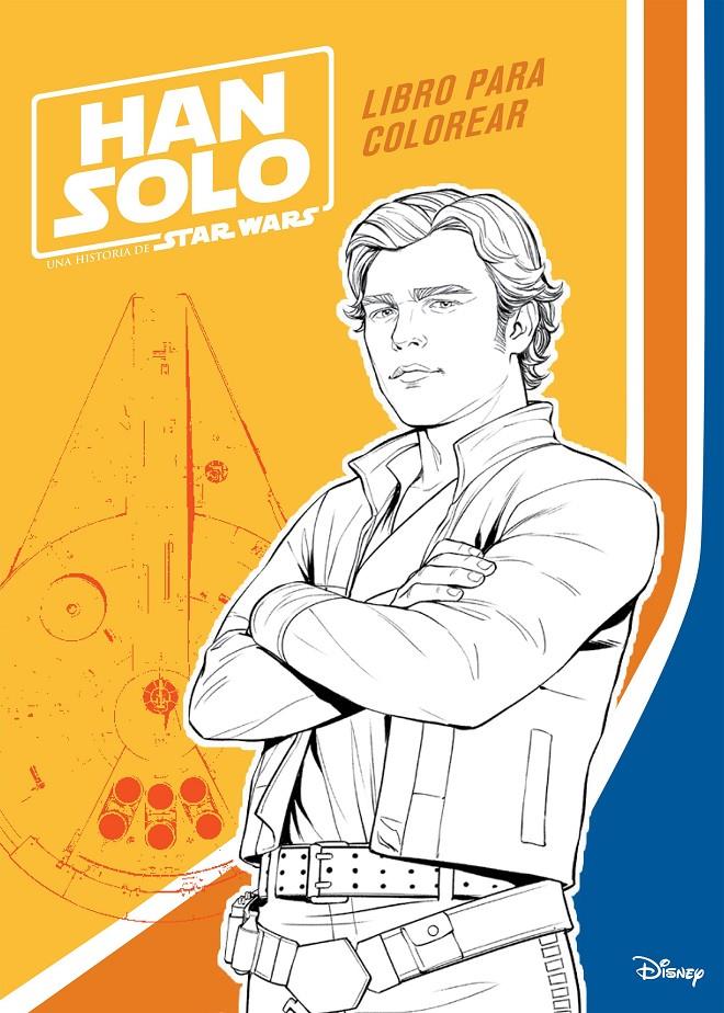 HAN SOLO LIBRO PARA COLOREAR | 9788408188100 | STAR WARS