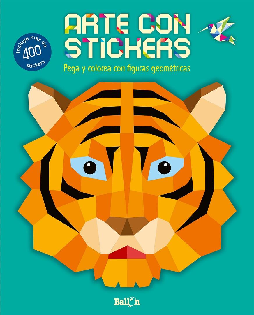 ARTE CON STICKERS TIGRE | 9789463078108