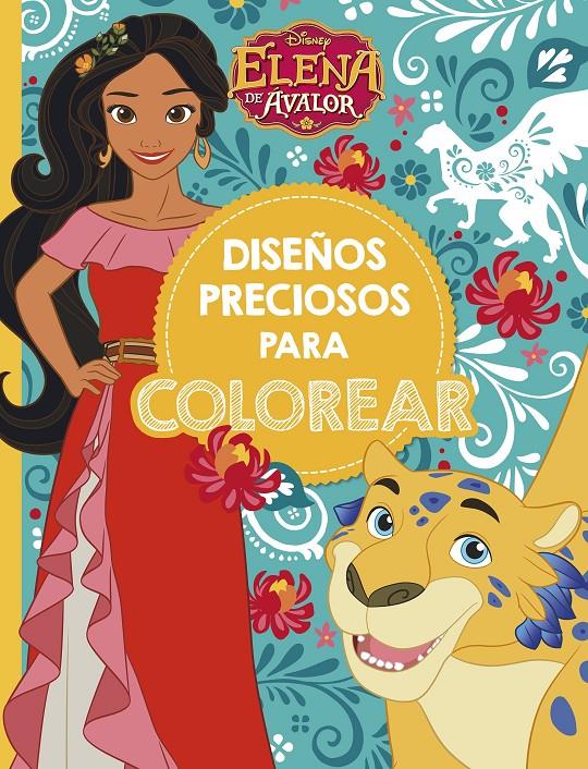 ELENA DE AVALOR DISEÑOS PRECIOSOS PARA COLOREAR | 9788416917822