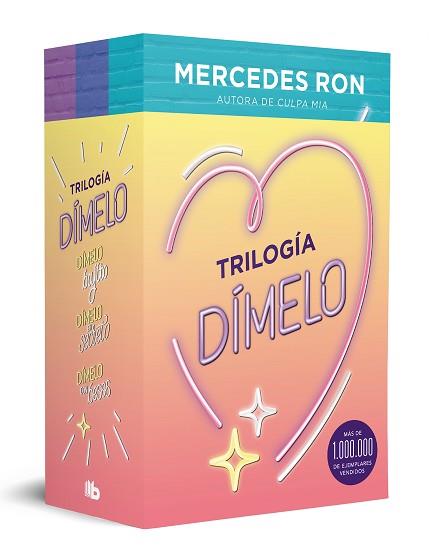 TRILOGIA DIMELO (PACK CON: DIMELO BAJITO | DÍMELO EN SECRETO | DÍMELO CON BESOS) | 9788413146157 | RON, MERCEDES