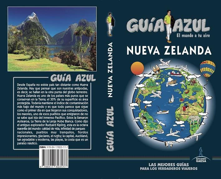 NUEVA ZELANDA GUIA AZUL  | 9788417823177 | MARTINEZ MARTINEZ, MOSES / MARTINEZ MARTINEZ, OMAR / GARCIA MARIN, JESUS